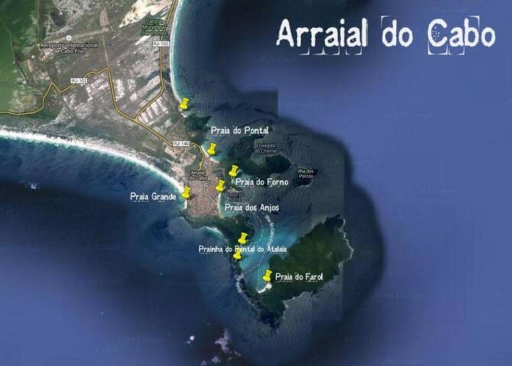 Apartamento Temporada Em Arraial Do Cabo, Villa Da Praia Acomoda Ate 8 Pessoas! 外观 照片